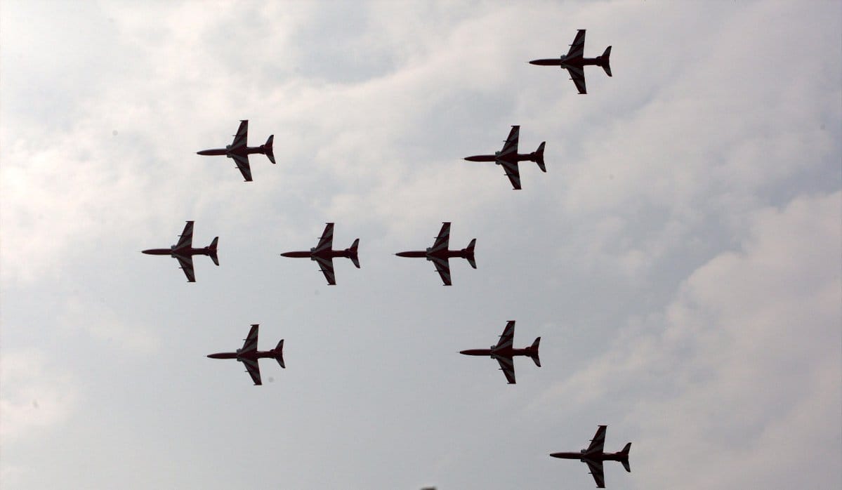 President Kovind awards standards to two IAF squadrons