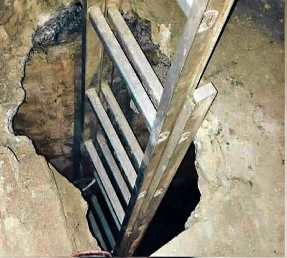 woman found a secret underground her home