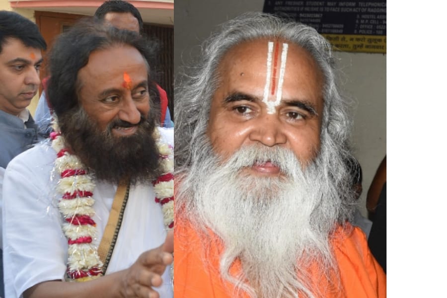 dr ram vilas vedanti tragets shri shri ravishankar.