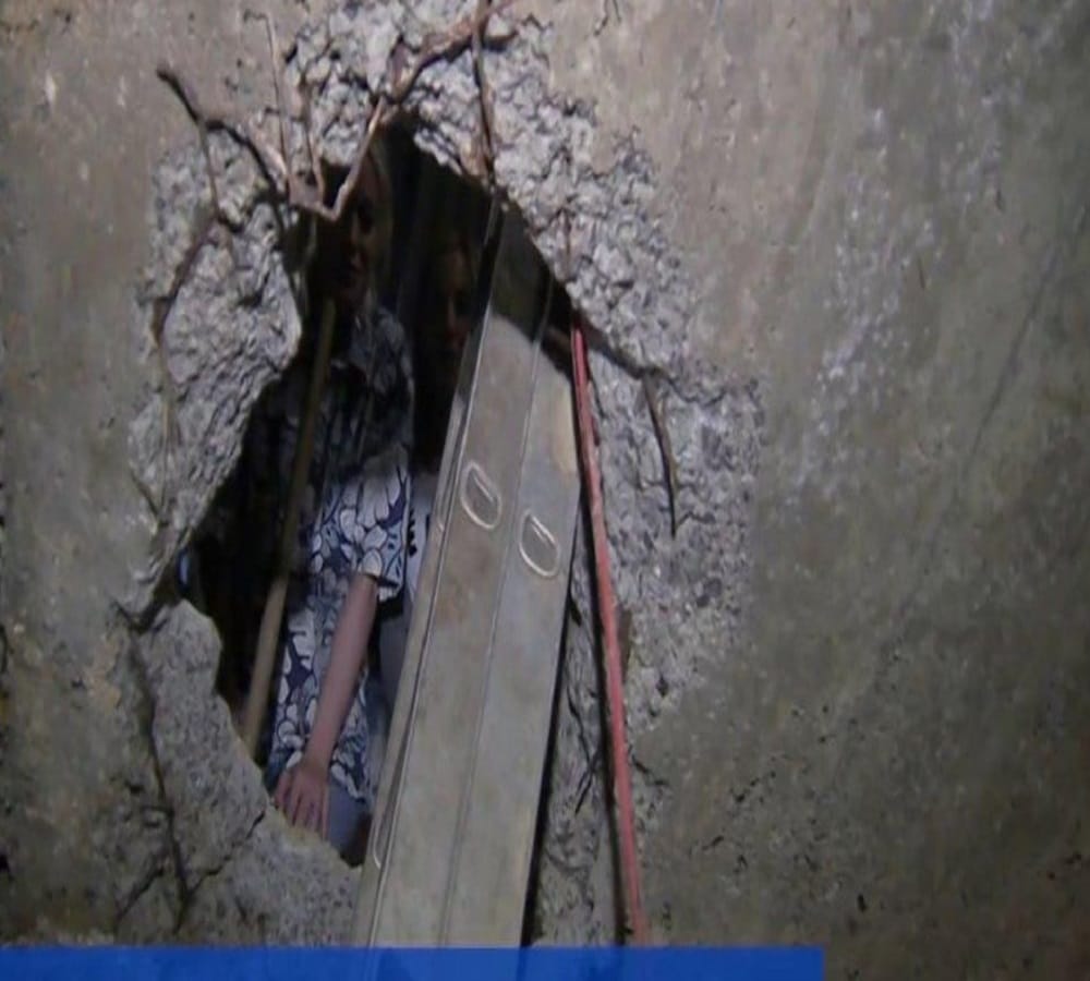 woman found a secret underground her home