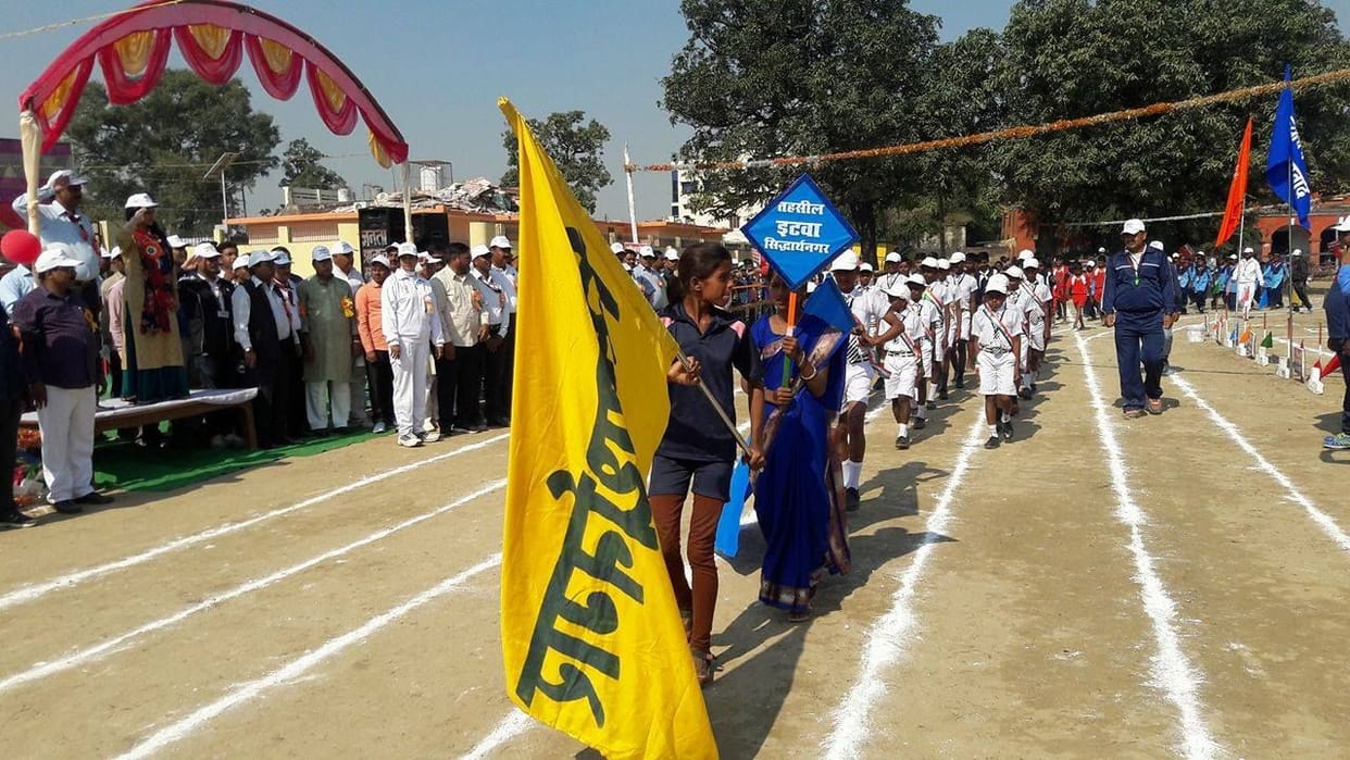 Excellent start of sports competition 