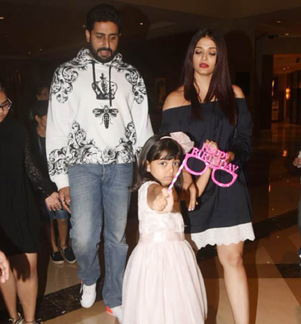 Abhishek Bachchan and Aishwarya Rai are celebrating their daughter Aaradhya sixth birthday