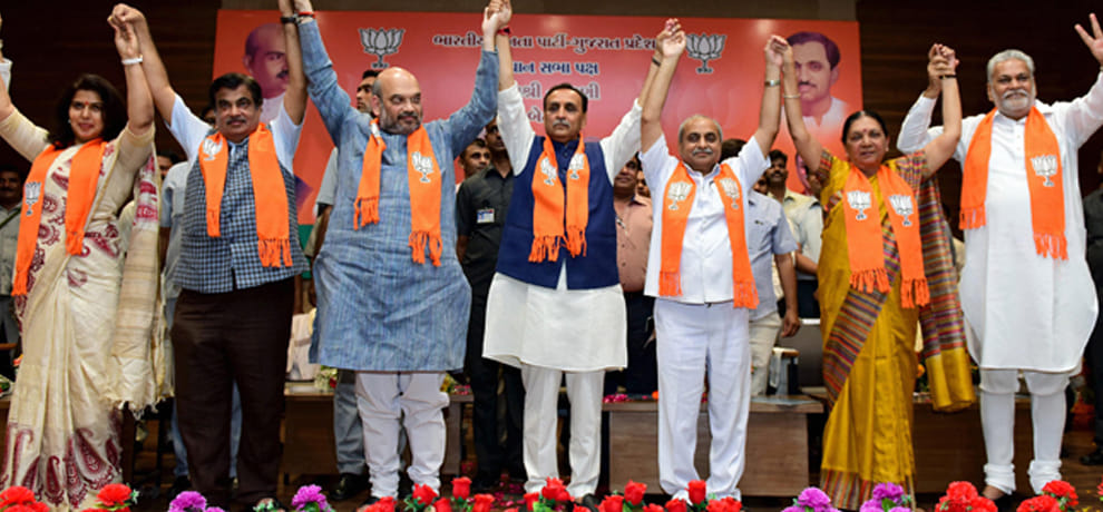 gujarat elecitons BJP release its first seventy candidate list CM rupani will fight from rajkot west