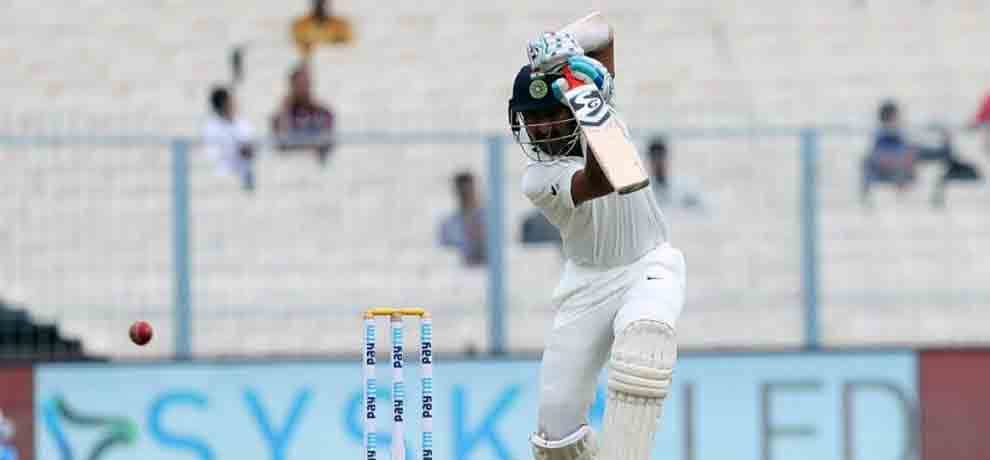 Cheteshwar Pujara becomes third Indian to bat on all five days of Test match
