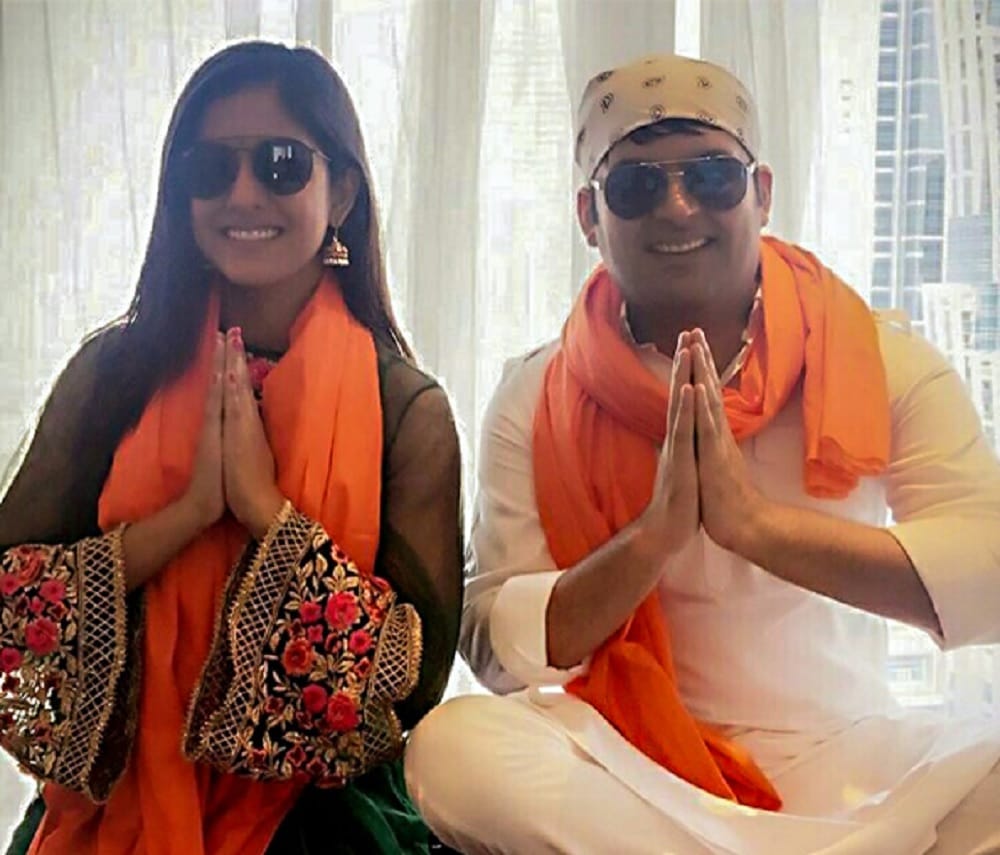 firangi kapil sharma visits guru nanak darbar in dubai  for the success of his film 