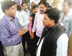 Dpro visit in kaushambi 