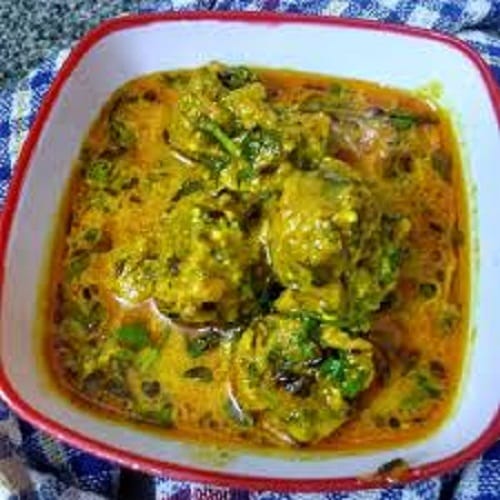 Try this tasty Palak gatte ki sabzi at home 
