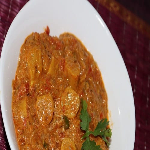 Try this tasty Palak gatte ki sabzi at home 