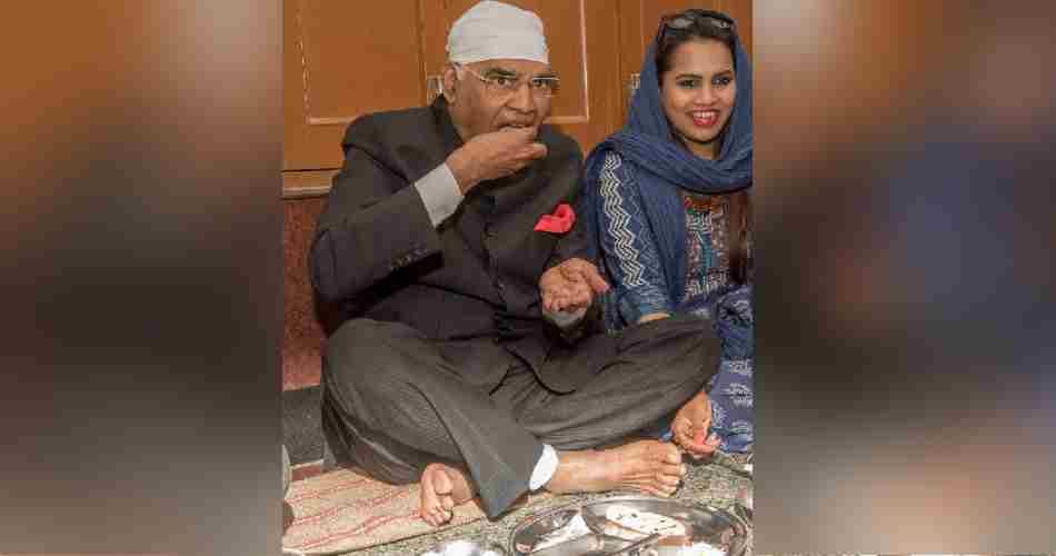 president ramnath kovind at golden temple amrisar