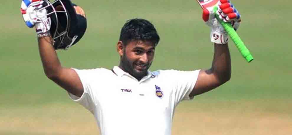 rishabh pant played strong innings against maharashtra in ranji trophy