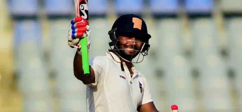 rishabh pant played strong innings against maharashtra in ranji trophy