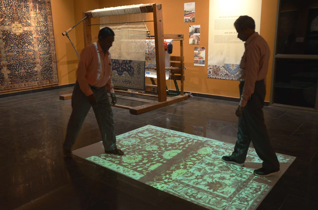 varanasi trade facility centre attract digital carpet