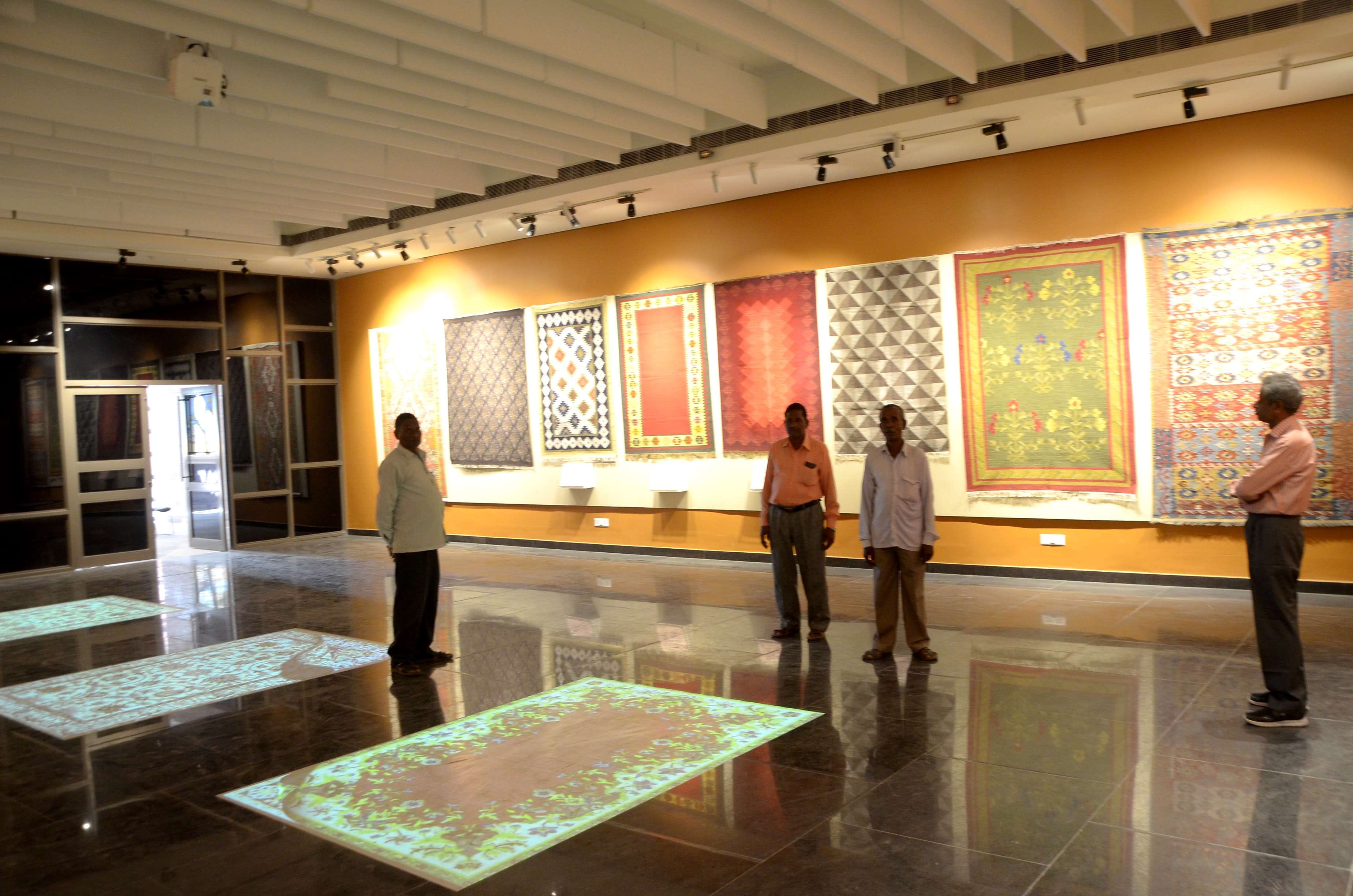 varanasi trade facility centre attract digital carpet