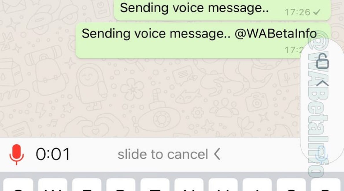 WhatsApp to support locked recordings