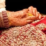 bride hands