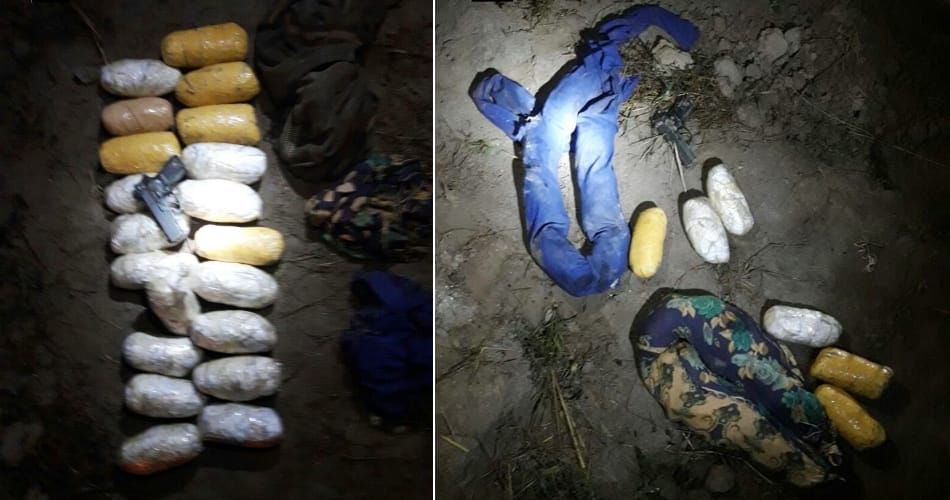 BSF Recovered 22 kg heroine from india pakistan border