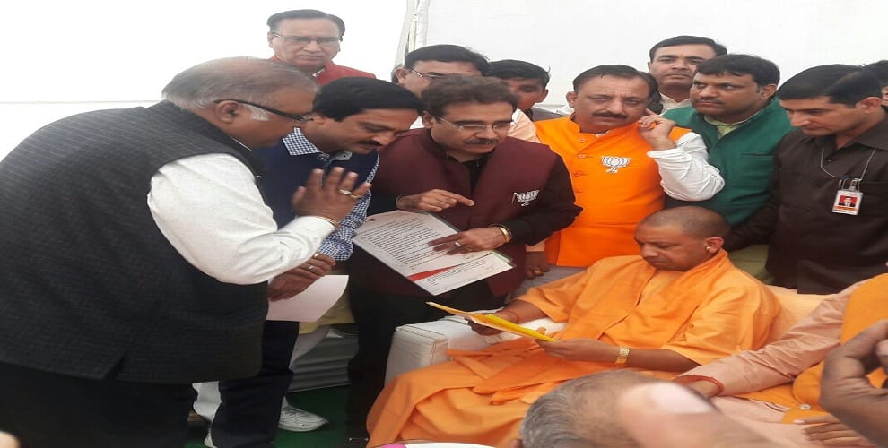 Muzaffarnagar: Yogi spoken in the election rally, Illegal slaughterhouses will be closed in 24 hours