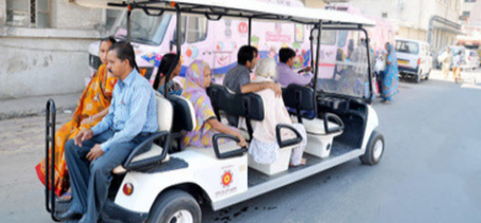SC says that to control air pollution battery running vehcile should use insteat of petrol-deisel