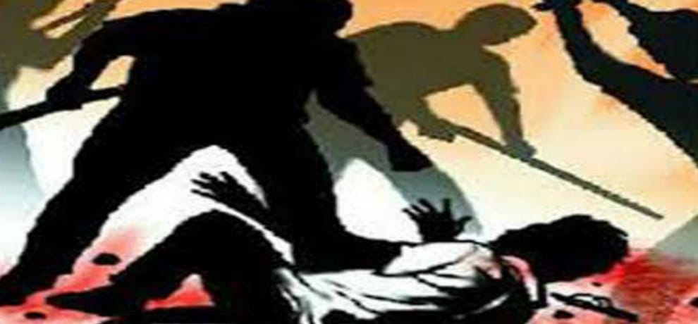 Attack on policeman and firing in varanasi