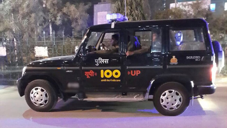 an old man make police trouble