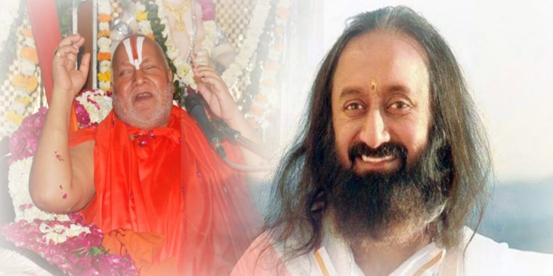 Ram Bhadracharya raises questions on Sri Sri Ravi Shankar's mediation