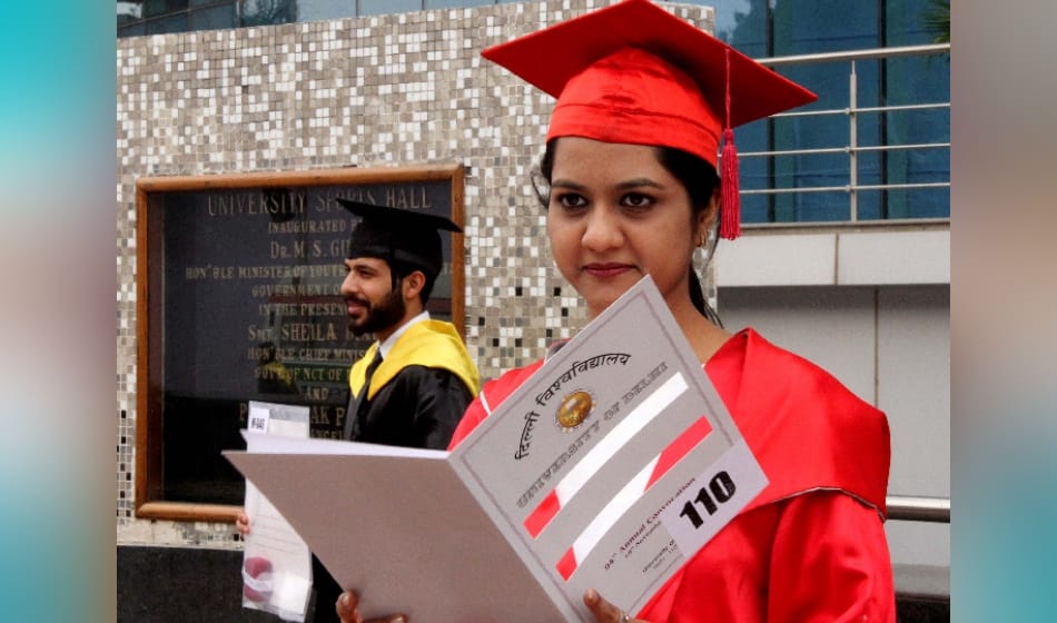 in du's 94th convocation president ramnath kovind stated to students for not to stop learning
