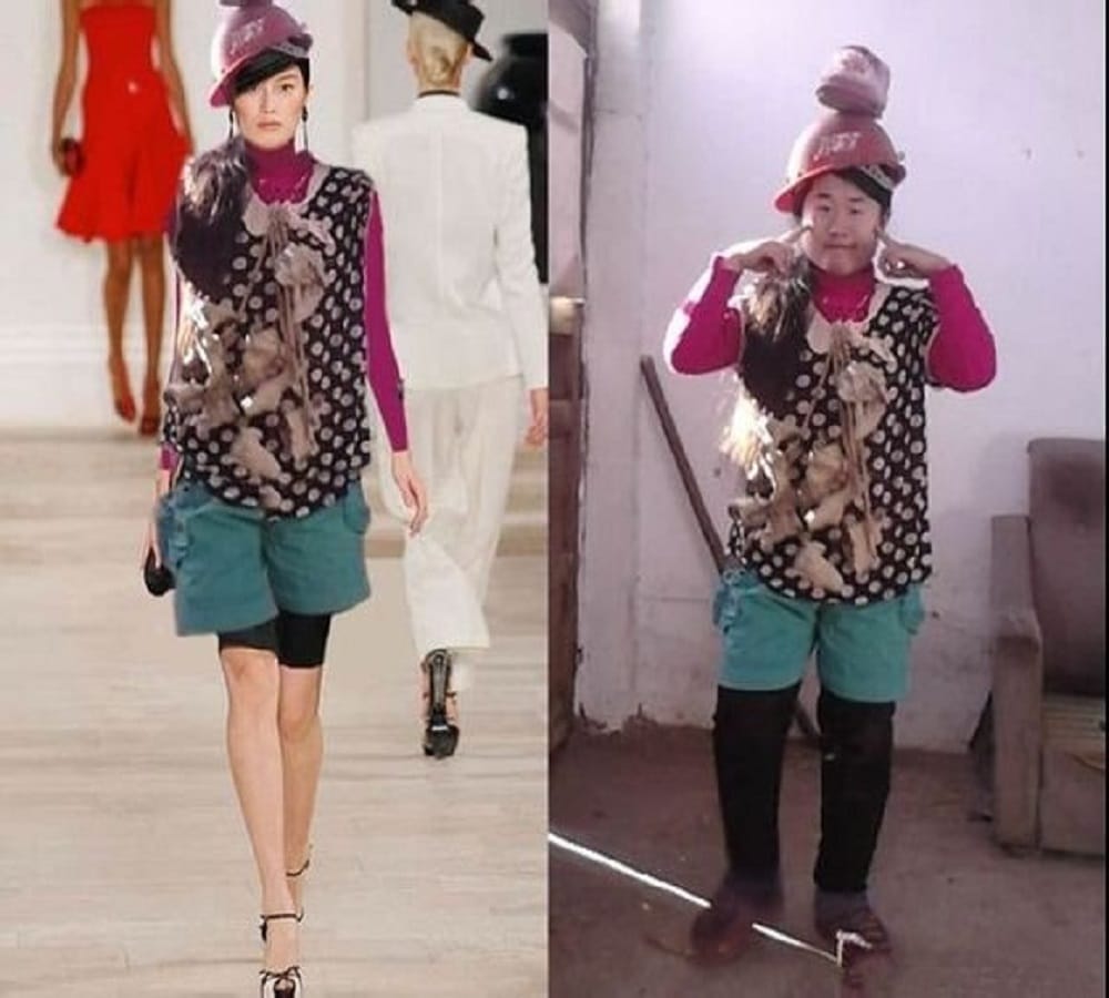 Someone told fairy wang fashion is not for the poor and she proved this wrong