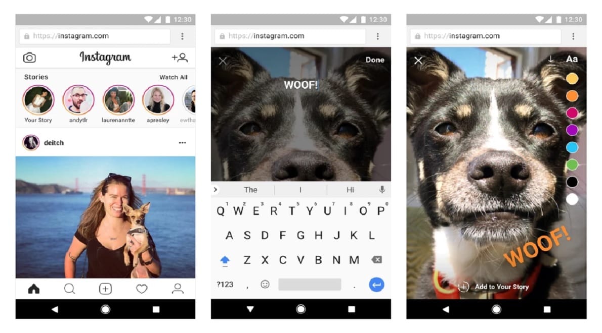 Instagram update lets you post Stories from the mobile and web