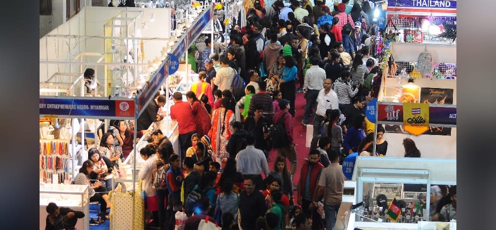 view pics of the first day of international trade fair