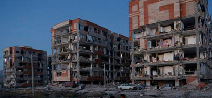  due to biggest corruption government building damaged because of earthquake