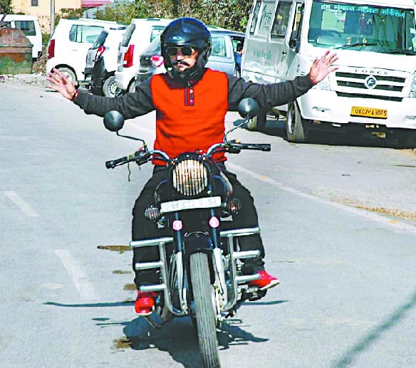 Pithauragarh gets bike without handles