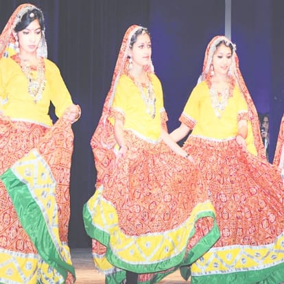 freshar party organised in igmc by nursing students