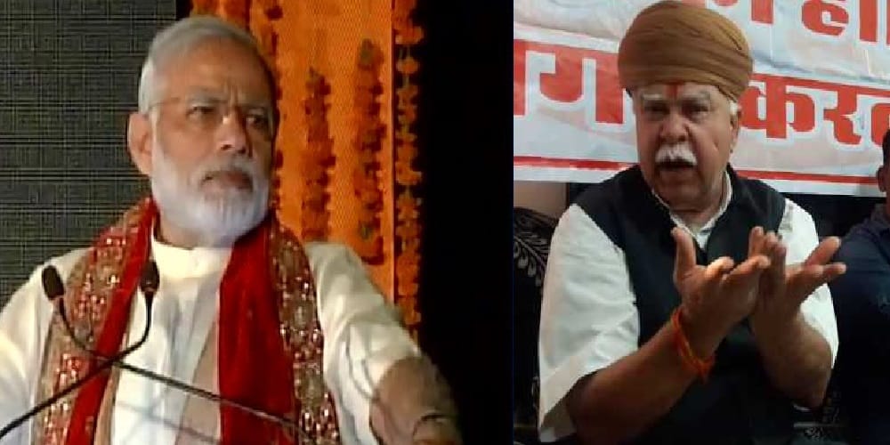 rajput karni sena supremo lokendra singh kalvi requested pm modi to ban padmavati 
