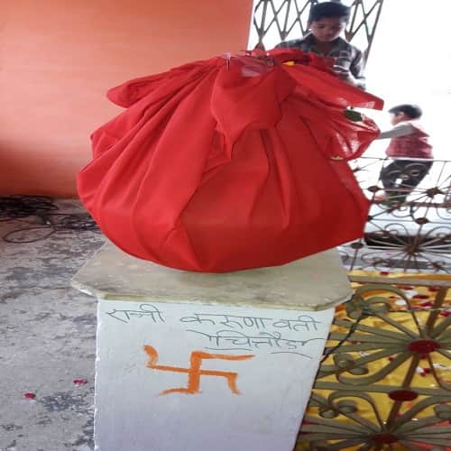 rani padmawati kalash kept in the pawnsa of Sambhal