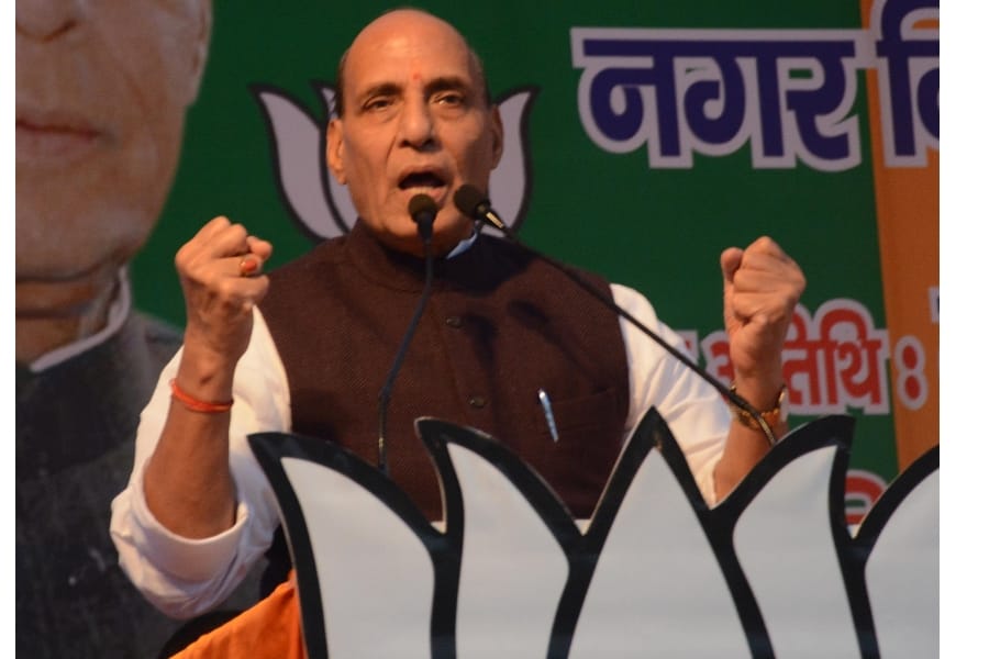 Rajnath: If needed, will kill Pakistan in the house