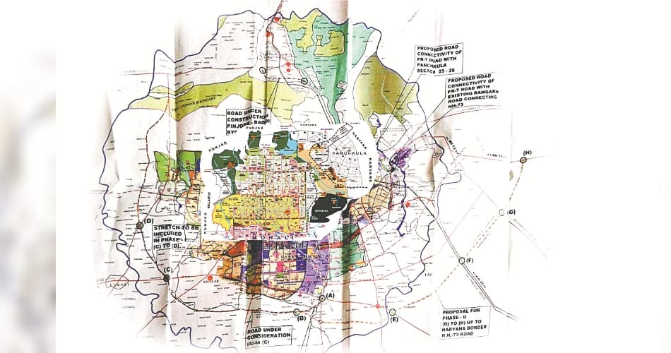 Agreement between Chandigarh, punjab and haryana on Ring Road