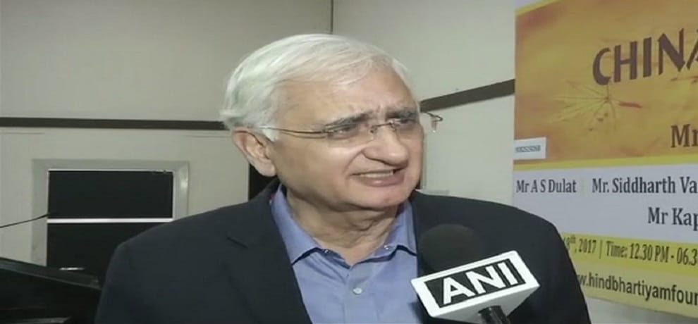 Khurshid said on Farooq Abdullah statement on PoK , Drug injection causes irritation