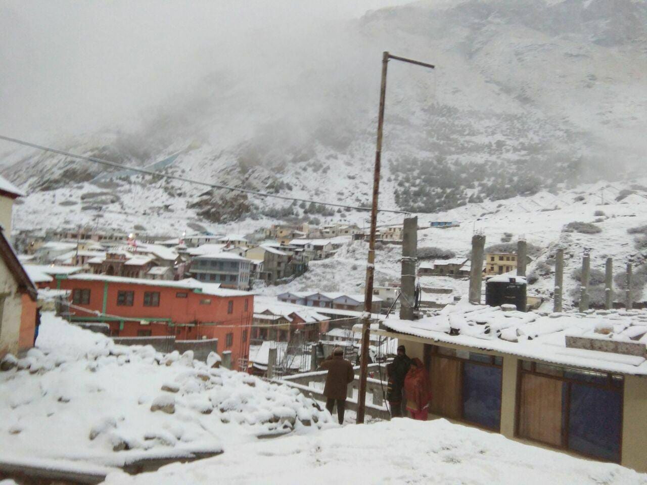 water lines Freeze after heavy snowfall in pithoragarh Nabhidhang itbp post
