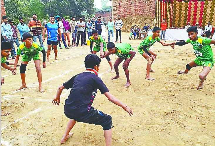 Three day district level kabaddi competition begins