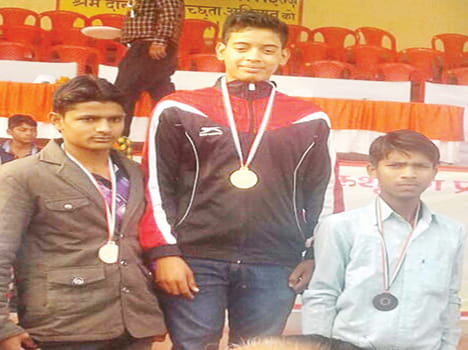 Farmer's son won gold