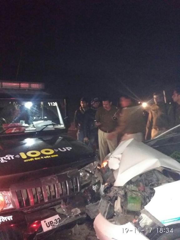 Car gets injured from PRV