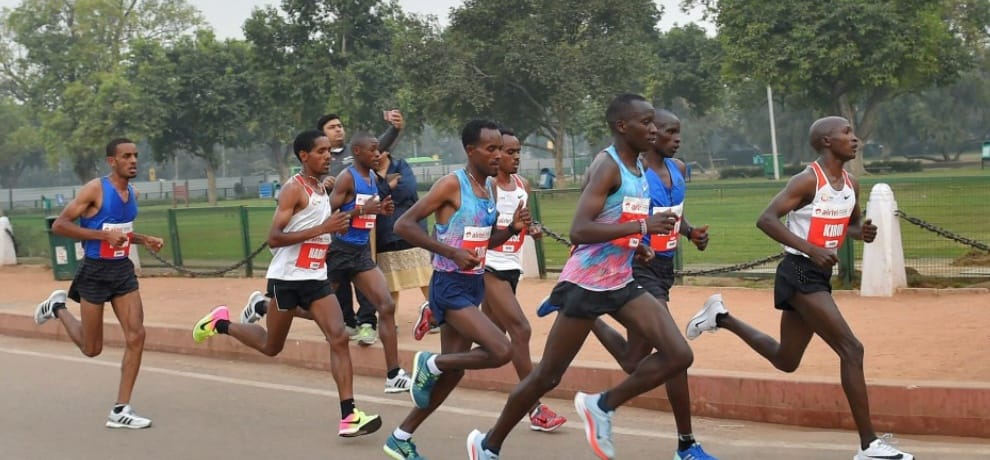 almost 35000 participated in airtel half marathon 2017