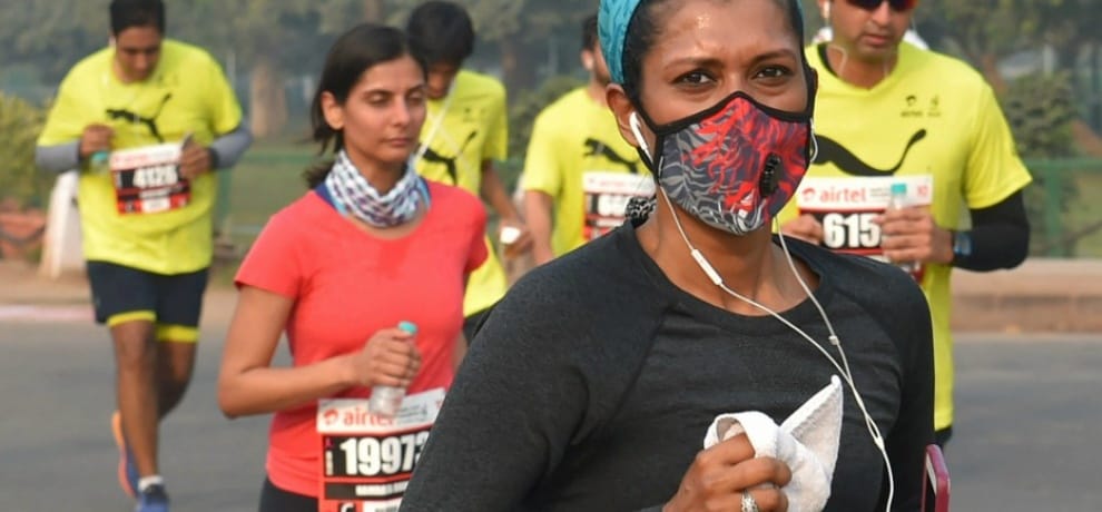 almost 35000 participated in airtel half marathon 2017