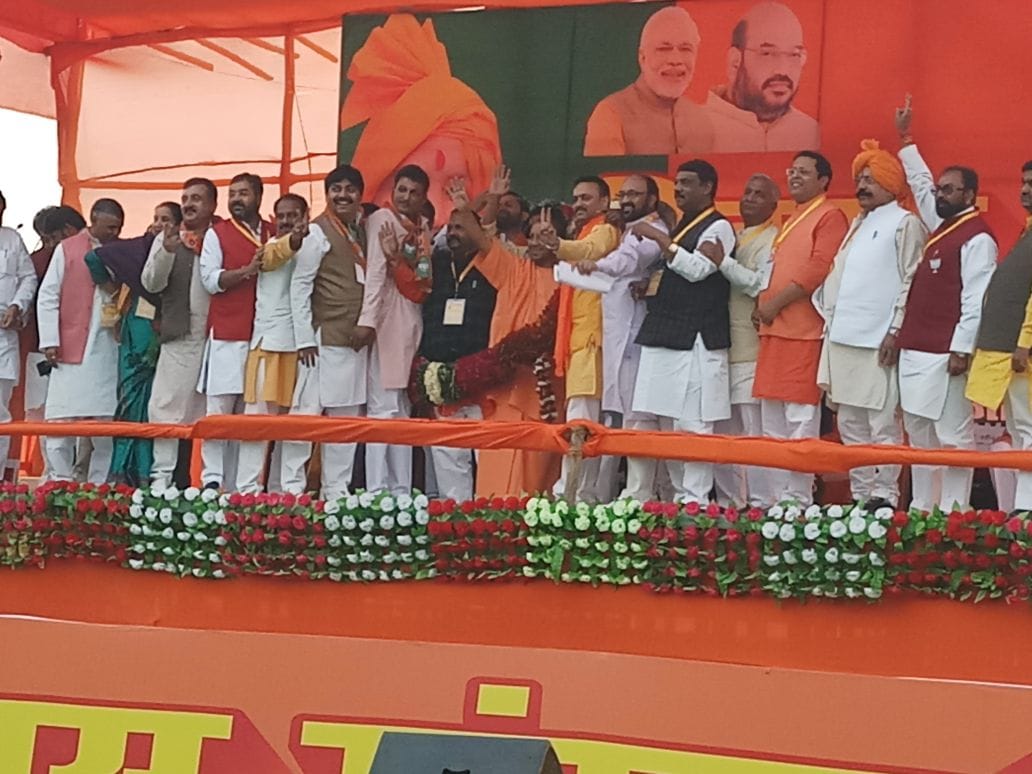 up cm yogi adityanath campaign for bjp in agra and mathura