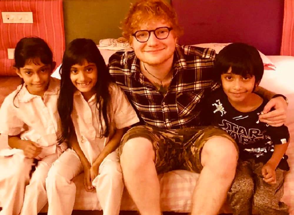Ed Sheeran Party Picture With Bollywood Celebrities