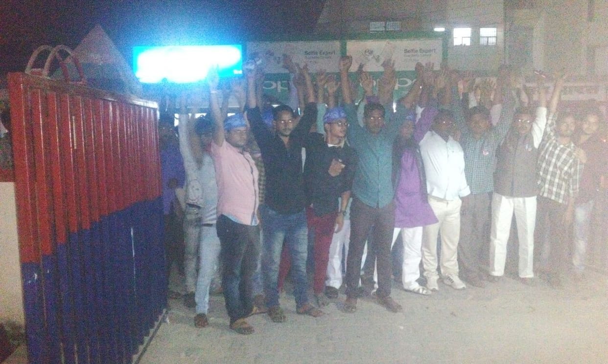 BSP workers made rampage at police station