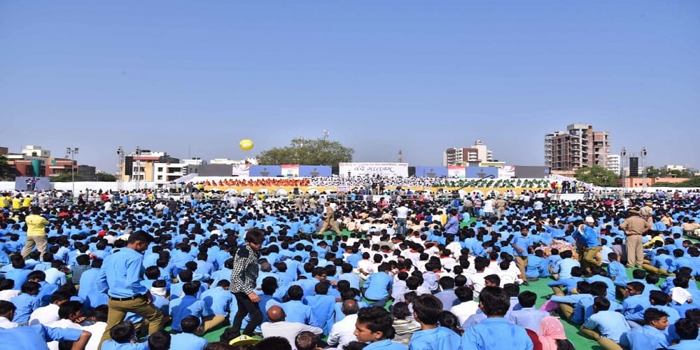  department of education rajasthan directed teachers to bring school kids in this rss linked fair