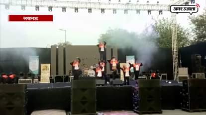 Dance performance in lucknow iim mainefest 2017