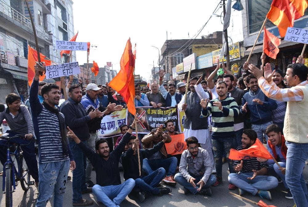 Rajput Sabha flags a protest against Padmavati
