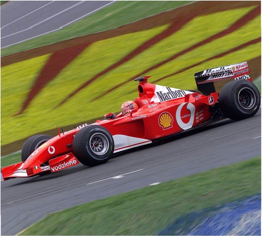 Michael Schumacher Formula 1 Ferrari car sells for record-breaking 7.5 million Dollars